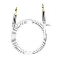 Flat Tangle Free Aux Cable (3 Pack) - 3.5 mm Auxiliary Audio Cable (3ft/6ft/10ft) - Gold Plated Connectors with... N11