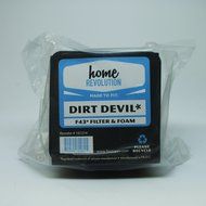 Dirt Devil F43 Home Revolution Brand Replacement Filter and Foam; Made To Fit Dirt Devil EasyLite Cyclonic Vacuum...