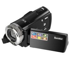 Camera Camcorders, Besteker Portable Digital Video Camcorder HD Max. 16.0 Megapixels 1280*720P DV 2.7 Inches TFT... N19