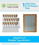 18 Eureka Style RR Allergen Vacuum Bags + 1 HF2 HEPA style Filter Fit Eureka 4800 Series Upright Vacums, Compare... N2