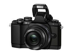 Olympus OM-D E-M10 (Black) with M.Zuiko ED 14-42mm F3.5-5.6 EZ Lens - International Version (No Warranty) N7