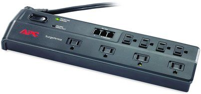 APC P8VT3 SurgeArrest 8-Outlet with Telephone and Coaxial Protection N9