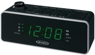 Dual Alarm Projection Clock Radio *** Product Description: Dual Alarm Projection Clock Radiojensen(R)&#039;S Dual Alarm...