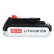 2000mAh Battery for Black &amp; Decker Lithium 20v Battery lbxr20 LBXR20 LBXR2020 LDX120C LDX220 LST400 N3