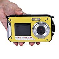 ODGear Double Screen Waterproof Camera 24MP 16x Digital Zoom Dive Camera N6