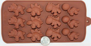 Wocuz Animal Album Shaped Chocolate Candy Making Supplies Molds Fondant Making Pan Supplies Food-grade Silicone...