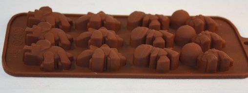 Wocuz Animal Album Shaped Chocolate Candy Making Supplies Molds Fondant Making Pan Supplies Food-grade Silicone... N2