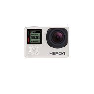 GoPro Hero4 Hero 4 12MP Full HD 4K 15fps 1080p 60fps Built-In Wi-Fi Waterproof Wearable Camera Silver Adventure... N16