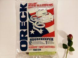 Oreck Vacuum Cleaner 12 Pack Housekeeper Hypoallergenic Disposable Filter Bags