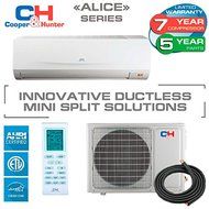 9,000 BTU 115v/60hz, Ductless Mini Split System 16 Seer,Indoor+outdoor with 15' Copper Line Set (White) N5