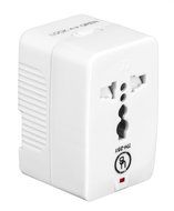 Yubi Power Dual Outlet Travel Adapter with 2 Universal Outlets - Built In Surge Protector and Neon Light Indicator... N5