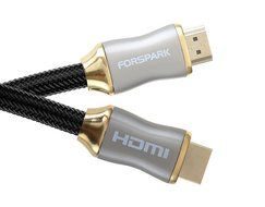 FORSPARK High Speed Ultra HDMI Cable 10Feet(3.1m) with Ethernet- 26AWG CL3 HDMI 1.4 - 2.0 Professional - 3D -4k... N4