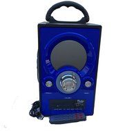Rider Portable SD/USB Digital Speaker Multimedia Music Boombox Player-900R Blue N4