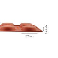 Silicone Cake Mould,DiDaDi 6-Cavity DIY Cake Baking Mould Silicone Mold for Making Delicate Chocolate Desserts... N6