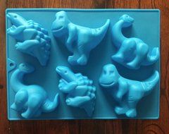 Dinosaurs Silicone Cake Mold Chocolate Candy fondant mold Mini Cake Pan