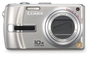 Panasonic Lumix DMC-TZ3A 7.2MP Digital Camera with 10x Optical Image Stabilized Zoom (Blue) N2