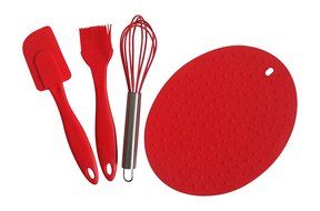 Kids 10 Pc Silicone Cupcake Baking Set N2