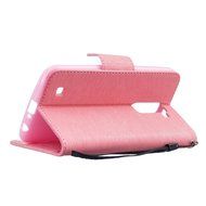 LG K10 Case, LG K10 Wallet Case,PHEZEN Cute Bear Don't Touch My Phone Design PU Leather Wallet Case Stand Flip... N144