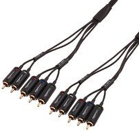 AmazonBasics Component Video Cable with Audio - 6 Feet N9