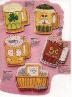 Wilton Cake Pan: Good Cheer Mug/Beer Mug (502-3965, 1984)