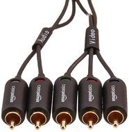 AmazonBasics Component Video Cable with Audio - 6 Feet N11