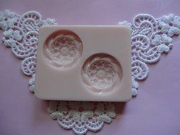 Fine Brooches, brooch Silicone Mold By Oh! Sweet Art FDA Approved for Food N2