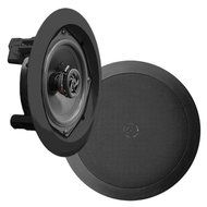 Pyle PDIC81RDSL In-Wall / In-Ceiling Dual 8-inch Speaker System, 2-Way, Flush Mount, Silver (Pair) N2