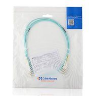Cable Matters 10Gb 40Gb Multimode OM3 Duplex 50/125 OFNP Fiber Patch Cable LC to LC - 10m N31