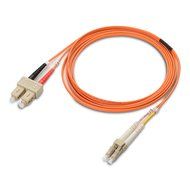Cable Matters 10Gb 40Gb Multimode OM3 Duplex 50/125 OFNP Fiber Patch Cable LC to LC - 10m N32