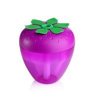 Alonea Strawberry Home Aroma LED Humidifier Air Diffuser Purifier Atomizer (Blue) N4