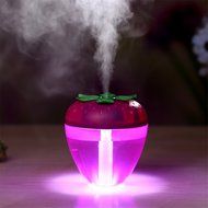 Alonea Strawberry Home Aroma LED Humidifier Air Diffuser Purifier Atomizer (Blue) N5