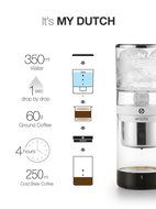 ECO Friendly Bean Plus My Dutch Drip type coffee maker (350ml) 2016 New Version, Office, Desk Coffee Maker (Black )