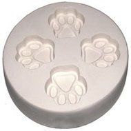 Glass Fusing / Slumping Supplies : Paw Print Casting Mold