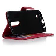 LG K10 Case, LG K10 Wallet Case,PHEZEN Cute Bear Don't Touch My Phone Design PU Leather Wallet Case Stand Flip... N160