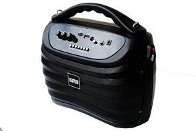 EMB PKX5BT 300W Portable Professional Rechargeable Boom Box Speaker - BLACK N3