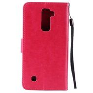 LG K10 Case, LG K10 Wallet Case,PHEZEN Cute Bear Don't Touch My Phone Design PU Leather Wallet Case Stand Flip... N169