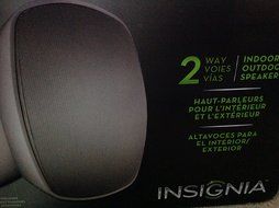 Insignia 2-Way Indoor/Outdoor Speakers (Pair) NS-OS312 by Insignia