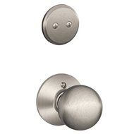 Schlage F94-ORB Orbit Knob Dummy Interior Pack from the F-Series, Satin Nickel by Schlage Lock Company