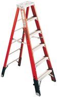 Werner 7406 375-Pound Duty Rating Type IAA Fiberglass Stepladder, 6-Foot by Werner