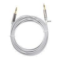Flat Tangle Free Aux Cable (3 Pack) - 3.5 mm Auxiliary Audio Cable (3ft/6ft/10ft) - Gold Plated Connectors with... N13