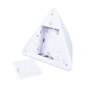 A-szcxtop LED 7 Color Changing Triangle Pyramid Digital Music Alarm Clock N2