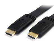 StarTech.com 25 ft Flat High Speed HDMI Cable with Ethernet - Ultra HD 4k x 2k HDMI Cable - HDMI to HDMI M/M -... N7