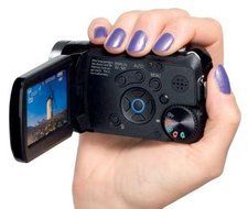 Panasonic cam recorder SDR-S7 red color