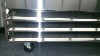 81" Freezer Three Locking Doors Commercial Restaurant - 72 Cu. Ft. - 304 Grade Stainless Steel - Digital Control... N2