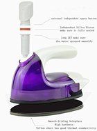 Sunflower Mini Travel Iron,Mini Wired Water Spray Steam Electric Iron for Traveling (Purple) N4