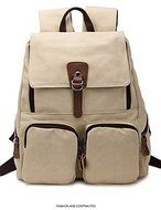 SB@Canvas Backpack Large Middle School Students Bag Travel Bag