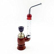 Tobacco Pipe Lobular Ebony Smoking Pipe 200 Mm Filter Core of Exquisite Hookah