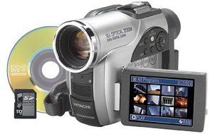 Hitachi DZ-MV730A DVD Camcorder w/16x Optical Zoom (Discontinued by Manufacturer) N3