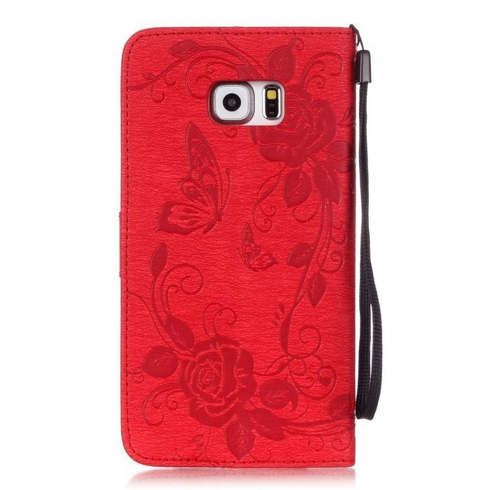 Samsung Galaxy S7 Edge Case, UNEXTATI Wallet Case for Samsung Galaxy S7 Edge, PU Leather Case with Wrist strap... N181
