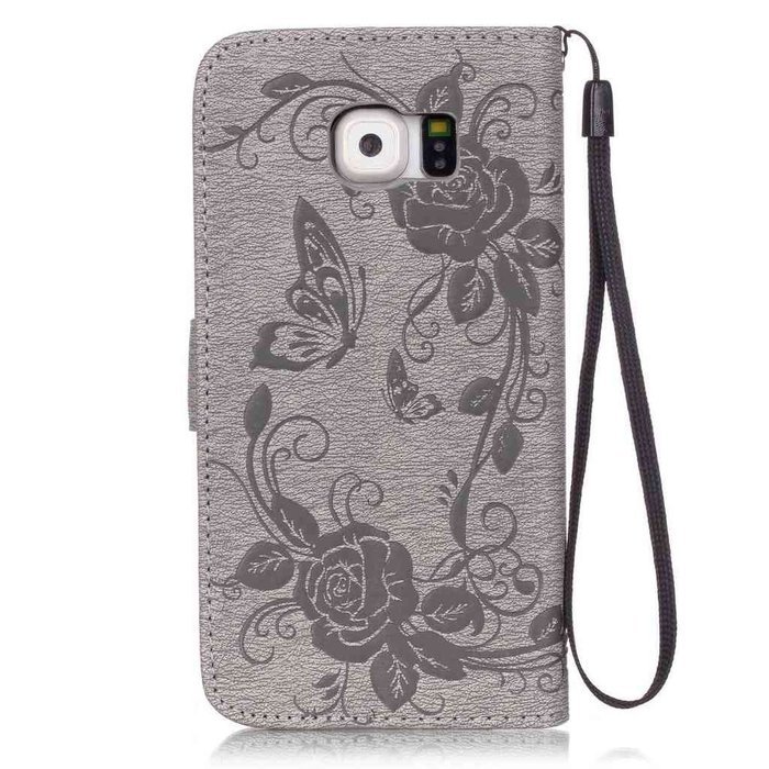 Samsung Galaxy S7 Edge Case, UNEXTATI Wallet Case for Samsung Galaxy S7 Edge, PU Leather Case with Wrist strap... N187